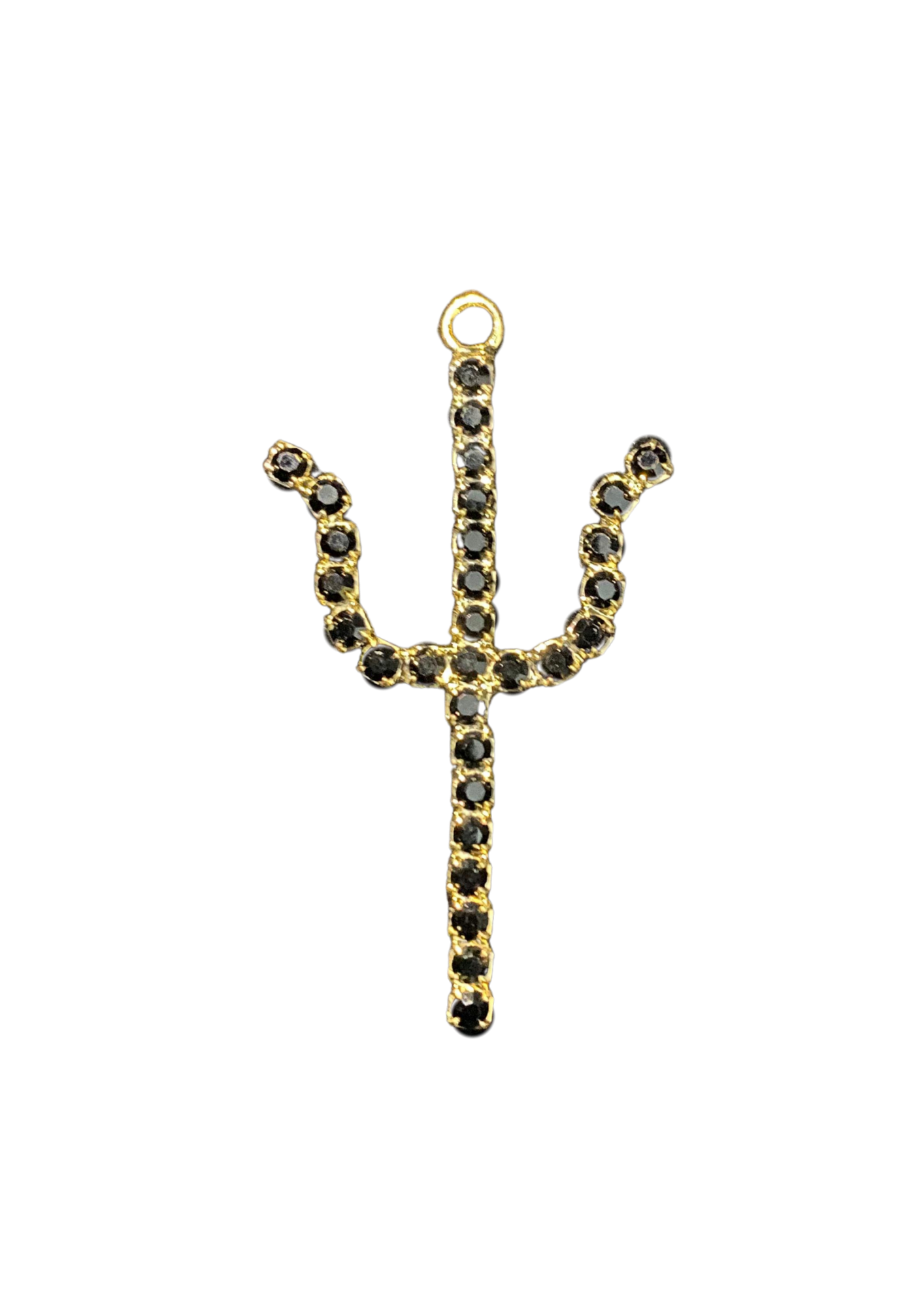PINGENTE GARFO COM STRASS 491180